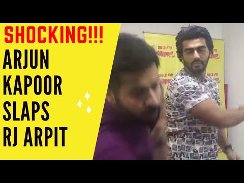 Shocking!!! Arjun Kapoor slaps Radio Mirchi RJ | Radio Mirchi | Radio Mirchi