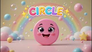Welcome to the Shape Party Song! 🌈🎵🔵🟦🔺⭐❤️