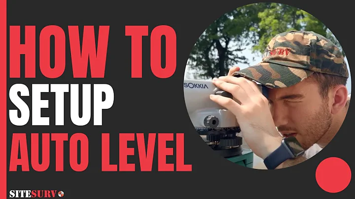 How To Setup An Auto Level Onto A Tripod Quick | Land Surveying Tips and Tricks | SiteSurv