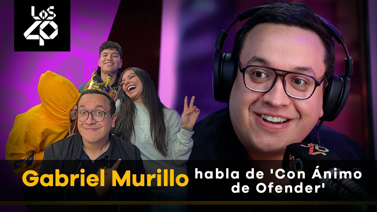 Gabriel Murillo da su versión de por qué se acabó 'Con Ánimo de Ofender' 😬🫣