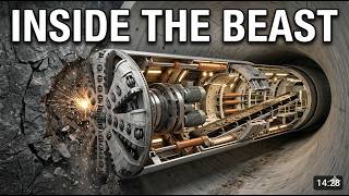 What Happens Inside a Tunnel Boring Machine While It's Cutting