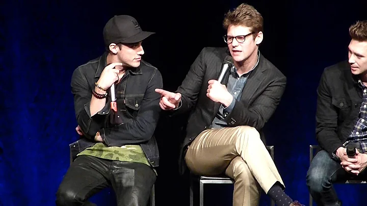 Amazing moment with Zach Roering and Michael Trevino
