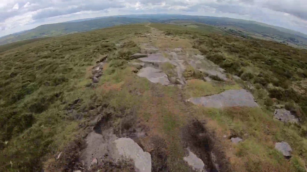 Dartmoor Mountain Biking Hamel Down Descent YouTube