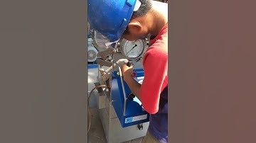 Installing Reliev Valve to Calibrating Tool EFCO