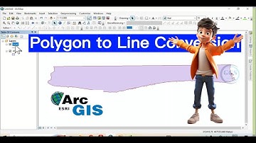 How To Convert Polygon To Line In ArcGIS
