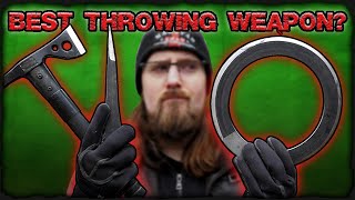 How Practical is a Chakram? (AKA 'Infinity Knife' 😉)