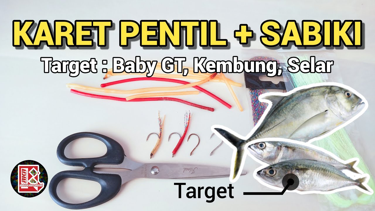 CARA MEMBUAT UMPAN PENTIL GACOR‼️PLUS SABIKI