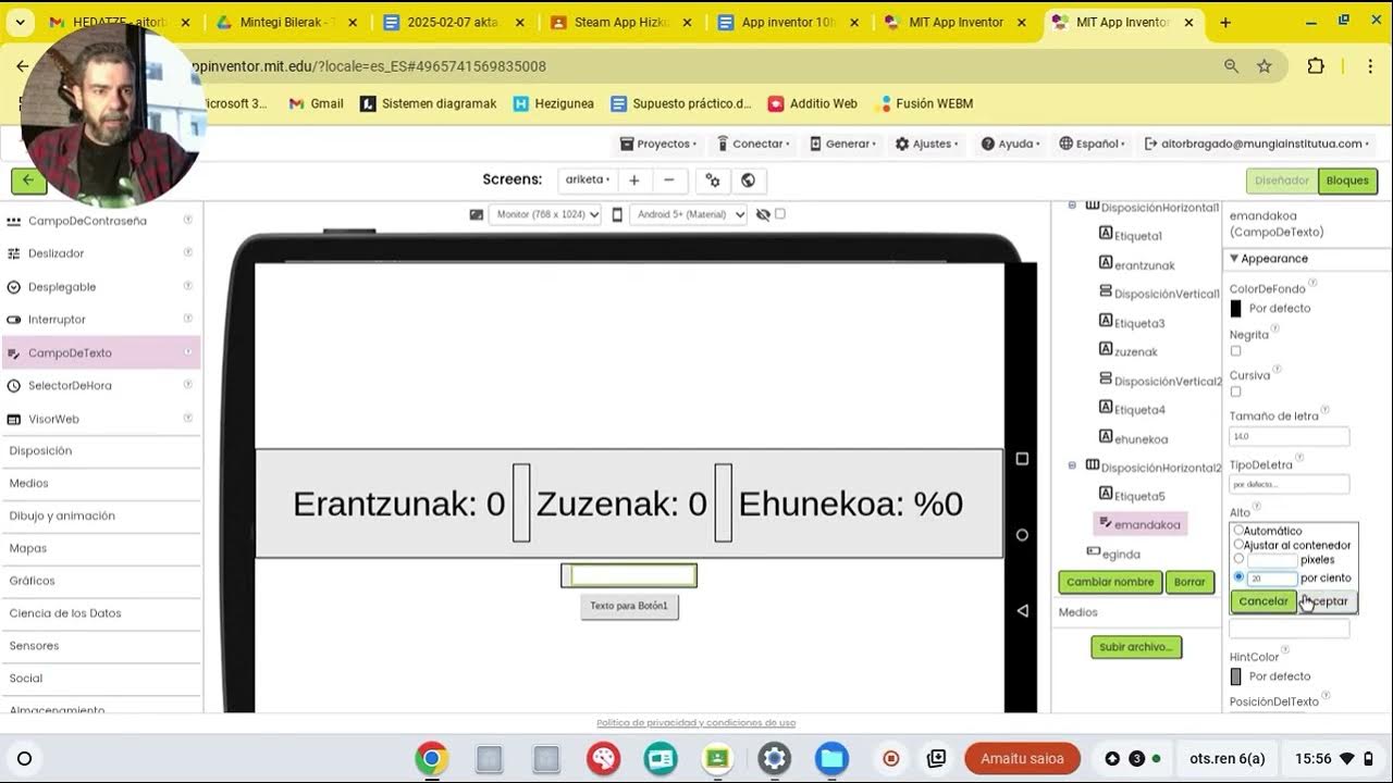 App inventor 3A - YouTube