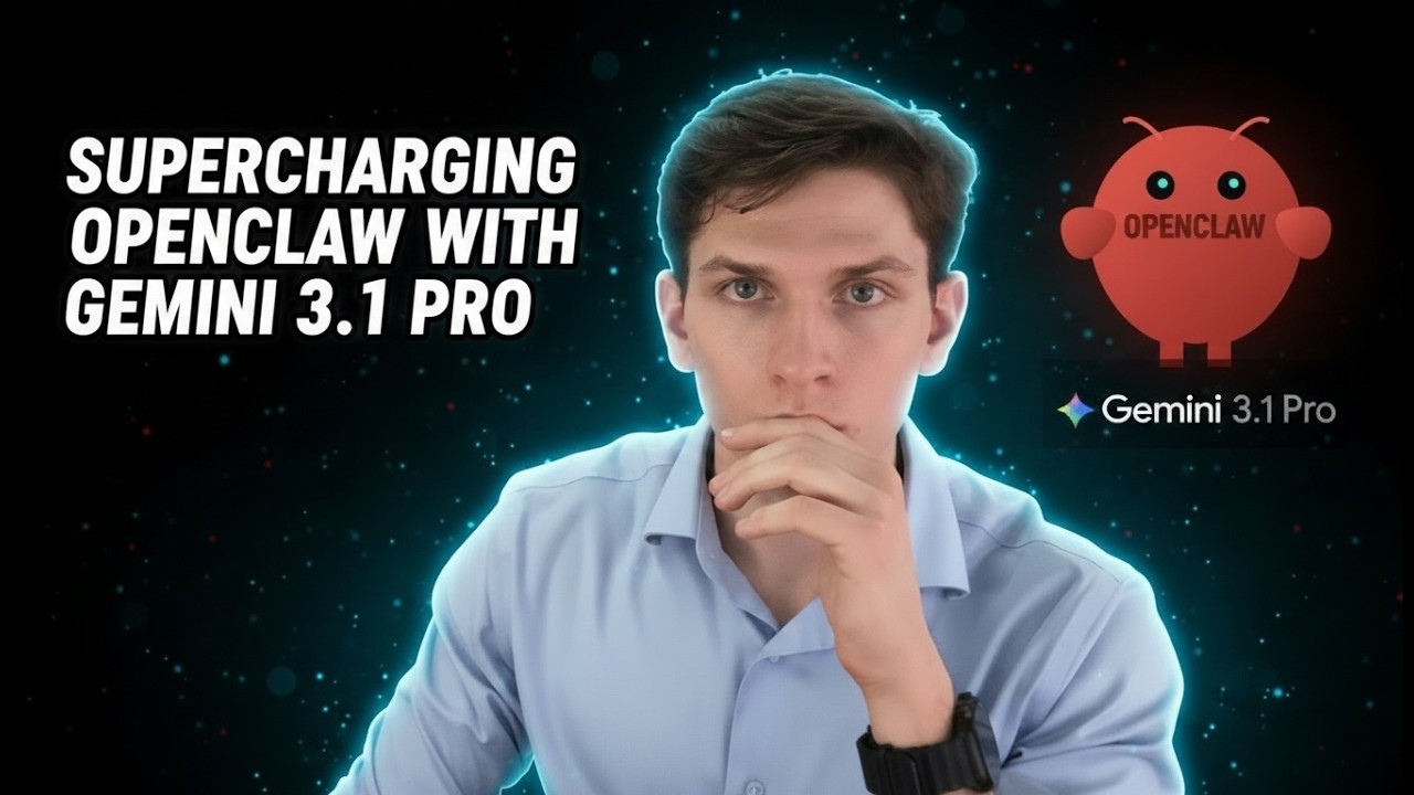 Gemini 3.1 Pro OpenClaw agent creating marketing videos