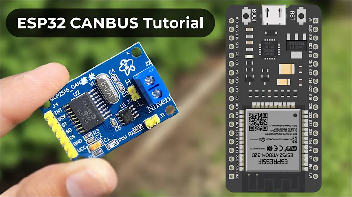 ESP32 CAN Bus Tutorial | Interfacing MCP2515 CAN Module with ESP32