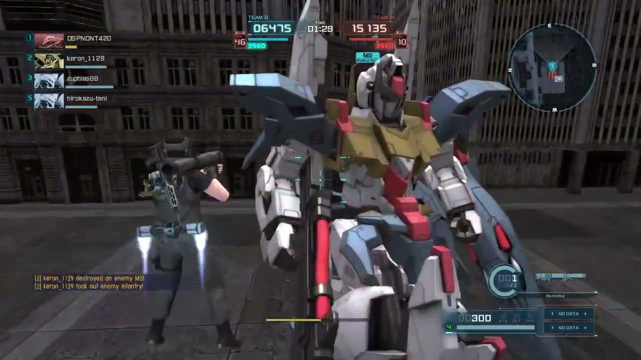 Gbo2: MSN-001A1 Delta Plus & FA-78-1B Full Armor Gundam (Type B)