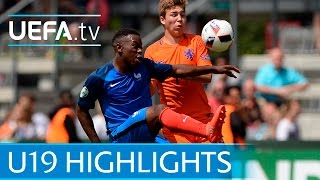 Under-19 highlights: Netherlands 1-5 France