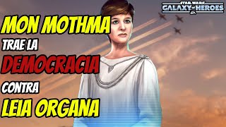 Mon Mothma Counter vs. Leia Organa | Star Wars: Galaxy of Heroes