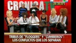 Anabela with floggers and cumbia fans 2