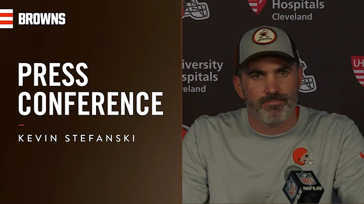 Kevin Stefanski Postgame Press Conference vs. Texa...