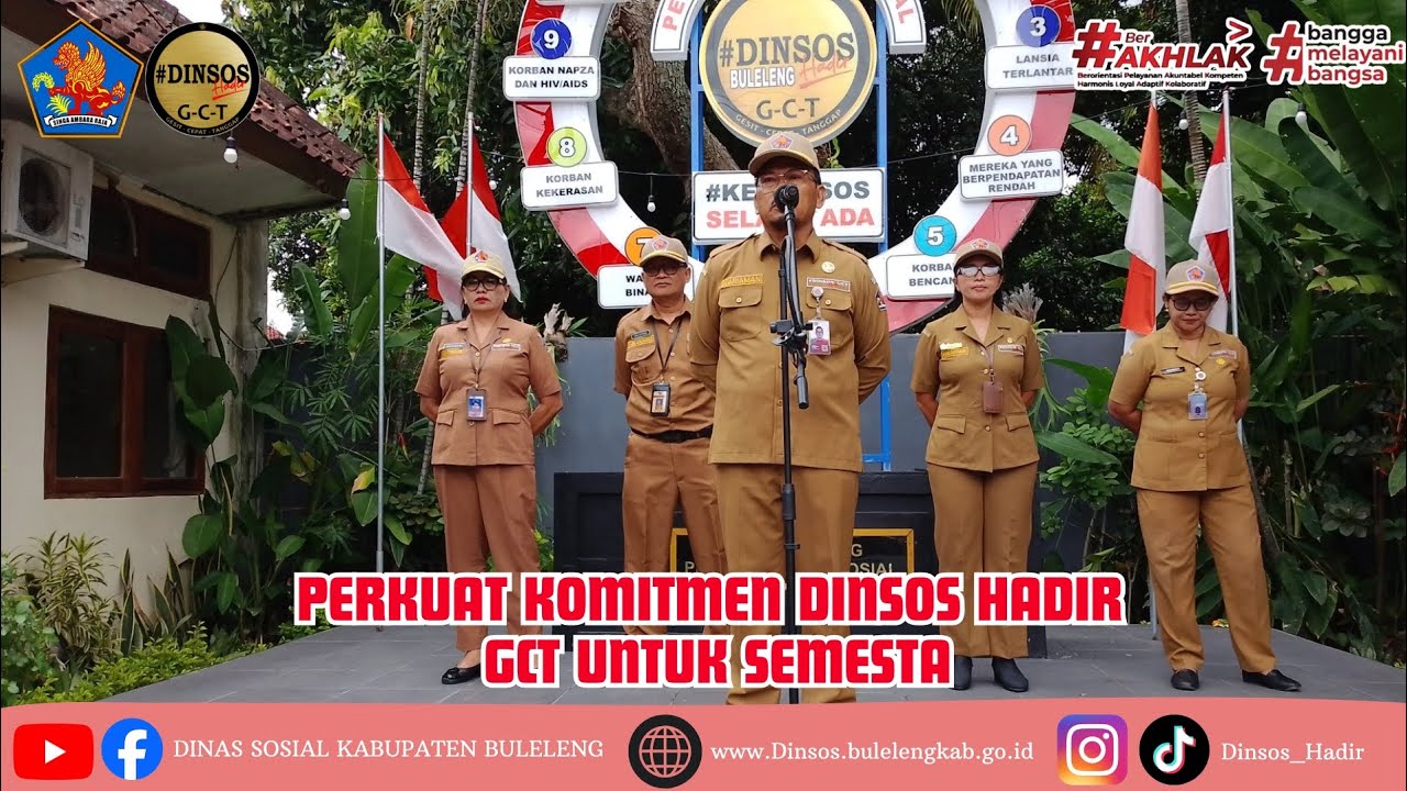 Perkuat Komitmen Dinsos Hadir GCT untuk Semesta
