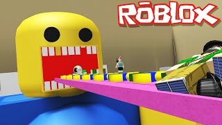 Roblox Adventures \/ Feed the Giant Noob \/ Turning Into Poop!