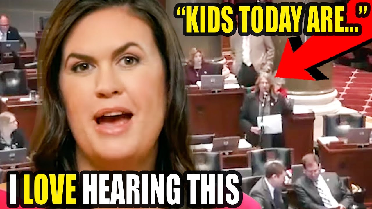 MAGA Lunatic Follows Sarah Huckabee Sanders into the Depths of Insanity