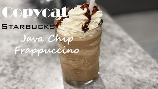 Copycat Starbucks | Java Chip Frappuccino