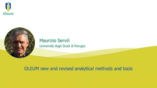 OLEUM Final Conference – Day 2: OLEUM new and revised analytical methods and tools – Part 7