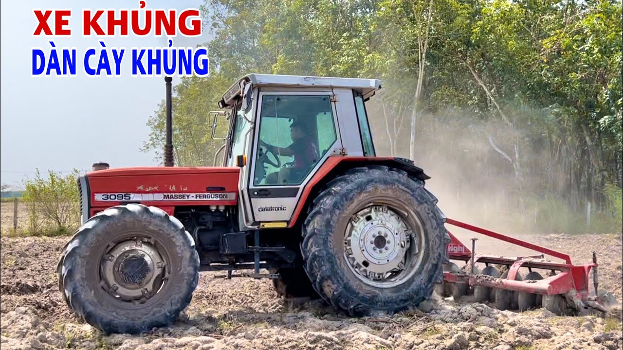 Siêu Phẩm Massey Ferguson 3095 Mới Mua Bãi Và Dàn Cày Đóng Kiểu Thái Lan Có 102 ở Tây Ninh