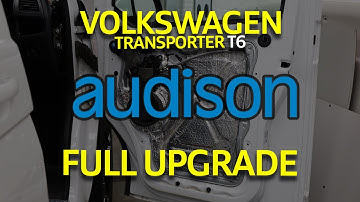Volkswagen Transporter T6 - Full Digital Audison Sound Upgrade