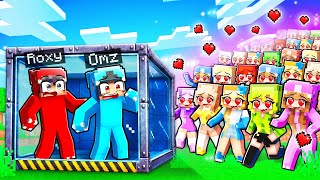 FAN GIRLS vs DOOMSDAY BUNKER in Minecraft...
