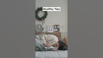 How can you improve your sleep quality?