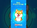 Smile, it's free therapy.😛💗 | #PAWSUM #quote #cute #dog #fyp #animation
