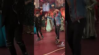 Mahira and Humayun learning Step Dance with juniad Viral Sada Ashna #junaid Kamran saddique