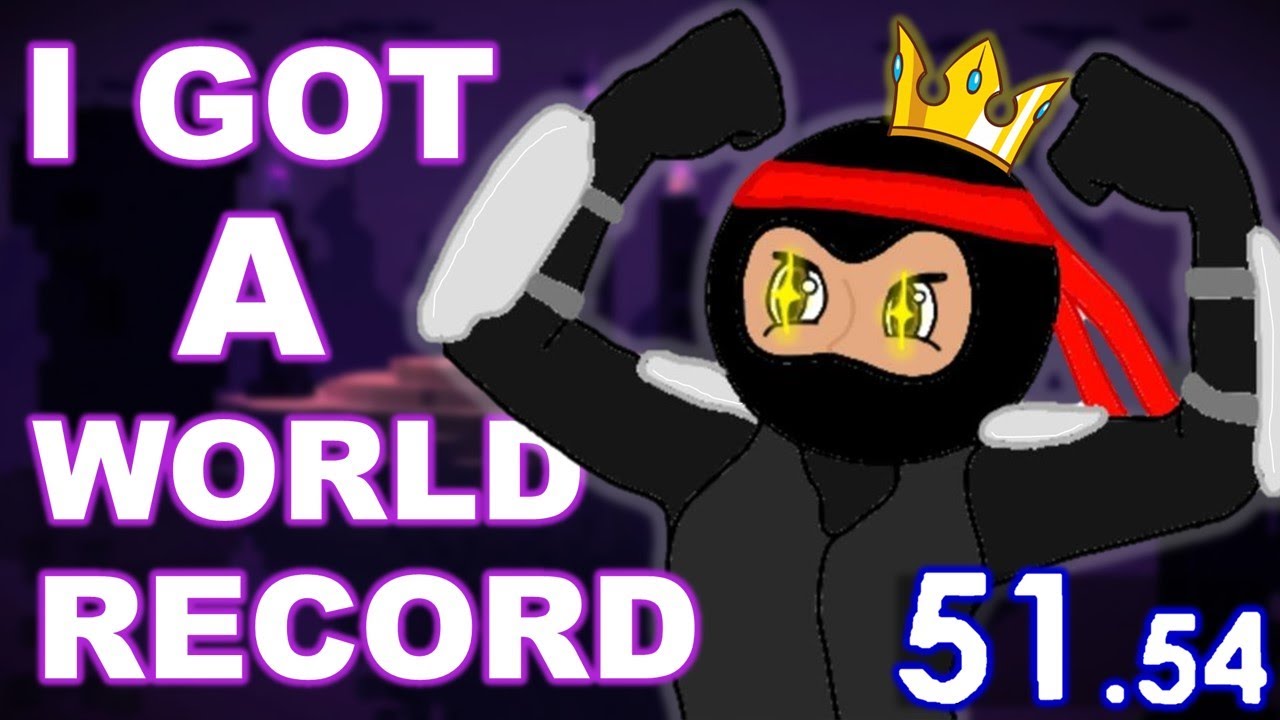 I Attempted A Minecraft Speedrun And Got A WORLD RECORD - YouTube