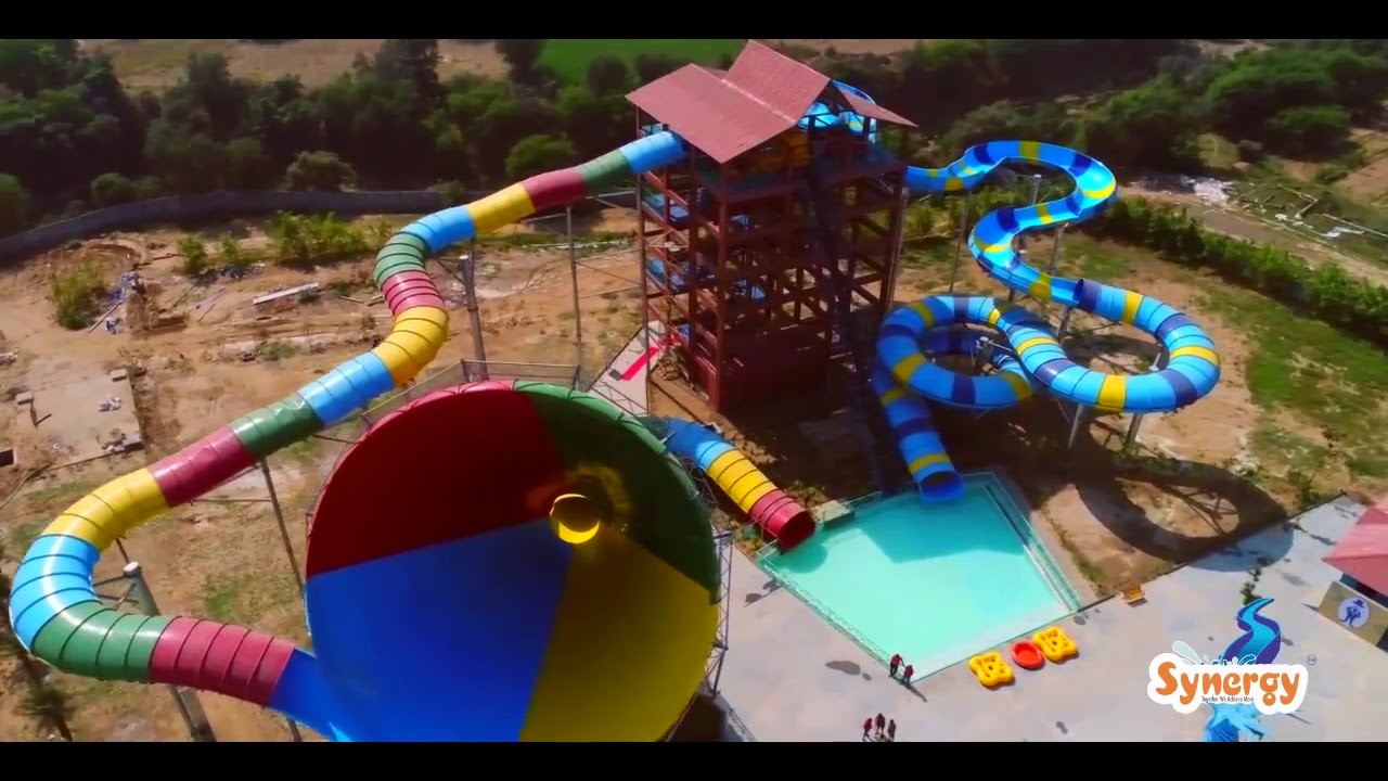 Water Slides and Water Thrillers Slides for Bliss Aqua World by Synergy
