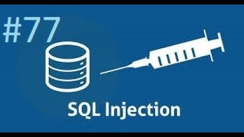 معسكر الامن السيبراني #77 حقن قواعد البيانات SQL injection