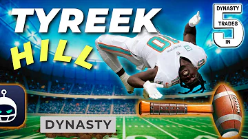 Got 5 minutes?  PRICE CHECK on TYREEK Hill is enclosed. (Dynasty Trades and Strategy 2024)