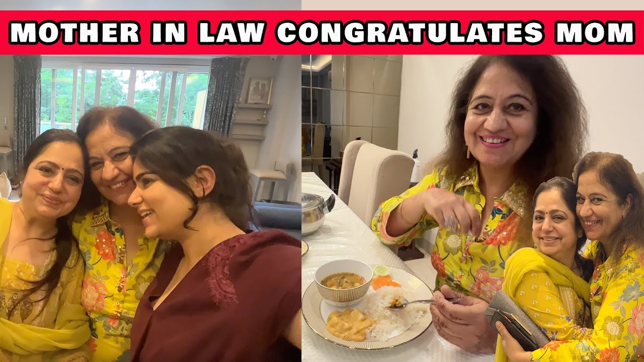 MY MOTHER COOKED FOOD FOR MY MOTHER IN LAW SOMETHING SPECIAL IS HAPPENING | NISHI ATHWANI
