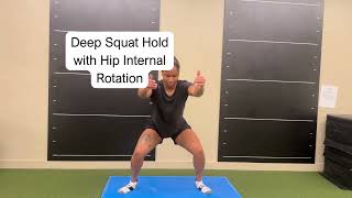 Deep Squat Hold with Hip Internal Rotation