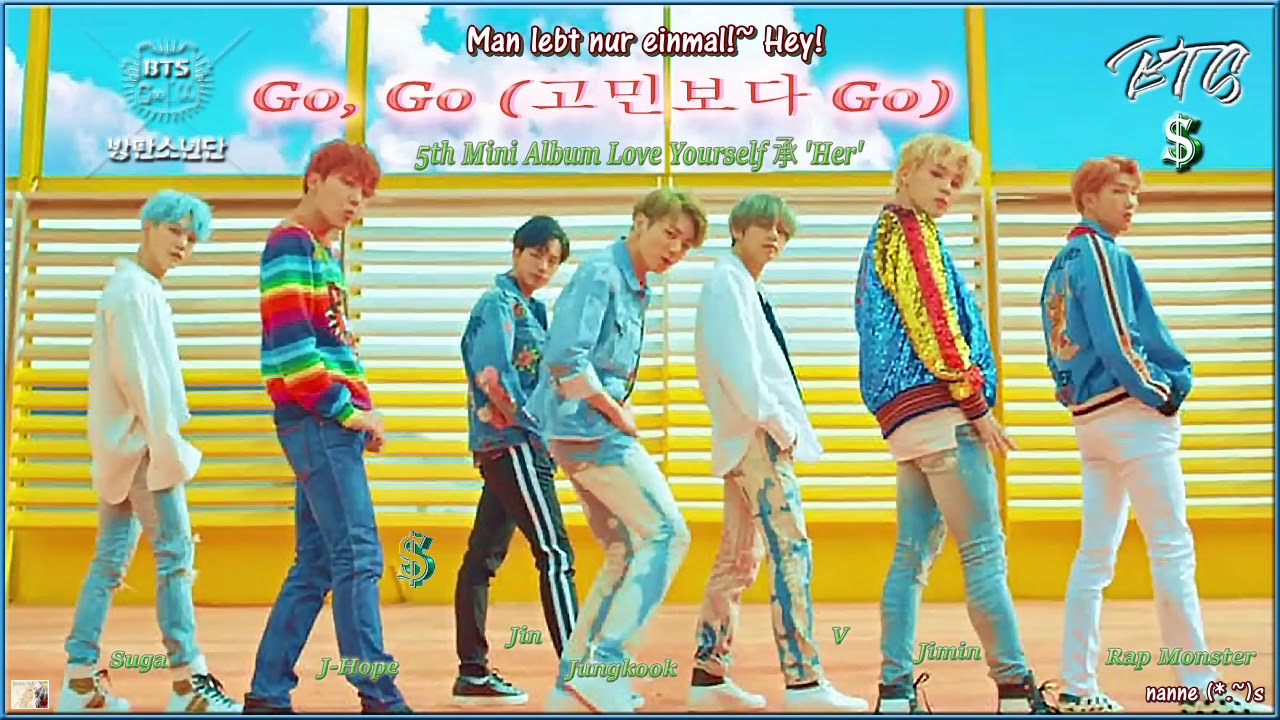 BTS (방탄소년단) Go, Go (고민보다 Go) kpop [german Sub] 5th Mini Album Love
