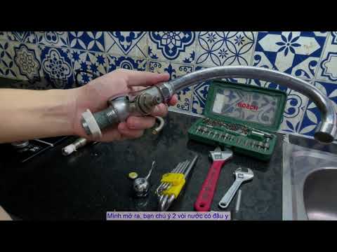 Video Sửa chữa vòi nước rửa chén bát|Repair dishwasher... - youtube