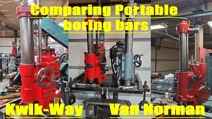 Differences in Kwik-way, Van Norman, & Waida Portable Boring bars & things to look for before u buy