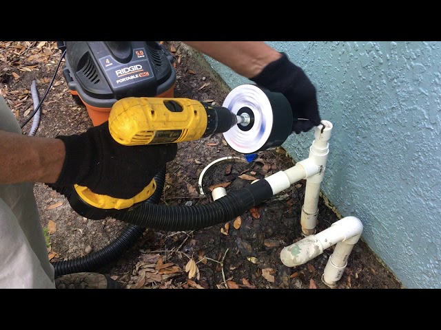 Smart Snake from drain outlet toward air handler