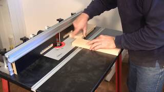 Setting Up and Using a Router Table - A woodworkweb.com woodworking video