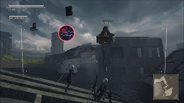 Upgrading & Trying Out the Type-4O Sword - NieR: Automata