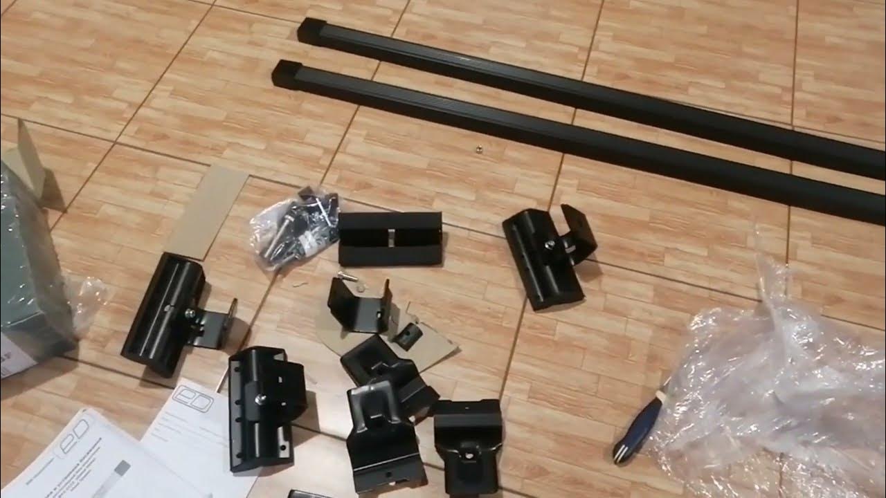 УСТАНОВКА ПОПЕРЕЧИН НА НИВУ ШЕВРОЛЕ - YouTube