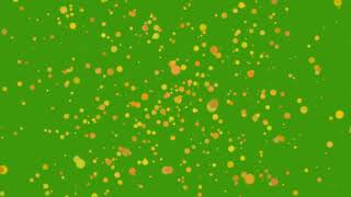 Green Screen Particles Exploding fx
