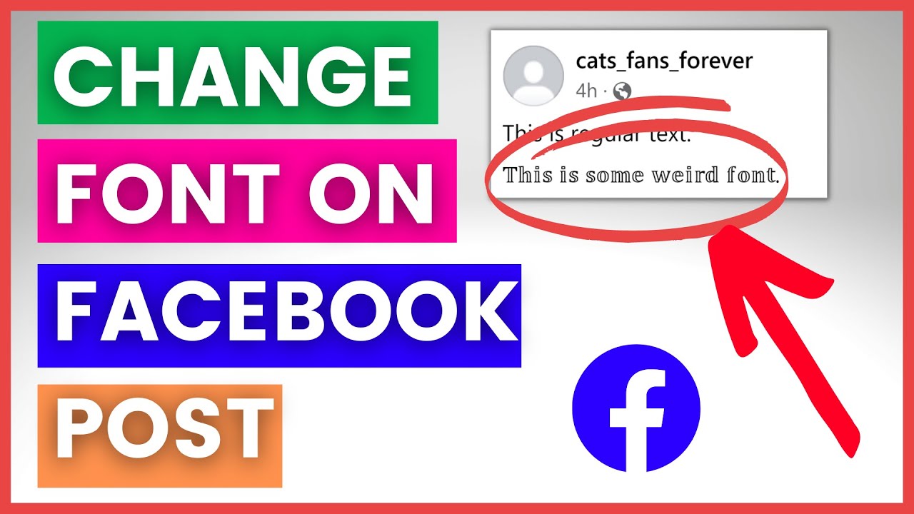 How To Change Font On Facebook Post Text? [in 2023] 