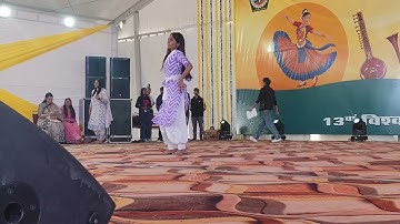 Goli chal javgi ❤️😄 || gju university youth fastival hiser haryanvi dance 