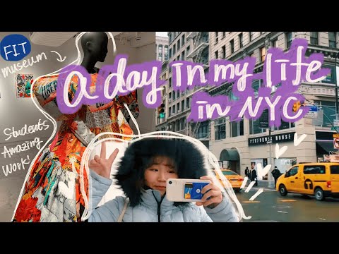 【ファッション留学】ニューヨークでの1日 | FIT紹介 | Boosterを打つ | 古着屋巡り