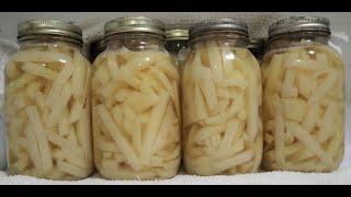 Canning Potatoes  The French Fry Cut