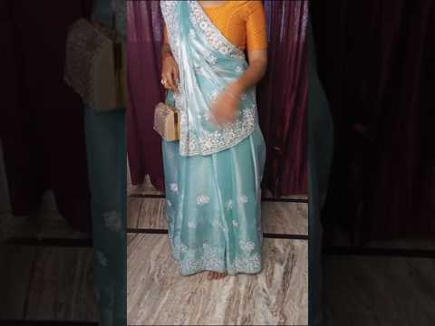 how to drape lehenga saree#viralvideo #viralshort #youtubeshorts #ideas