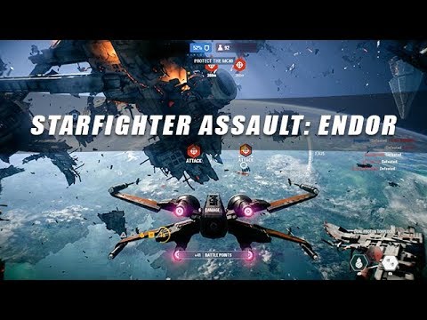 Starfighter Assault Endor tips and objectives - Star Wars Battlefront II
